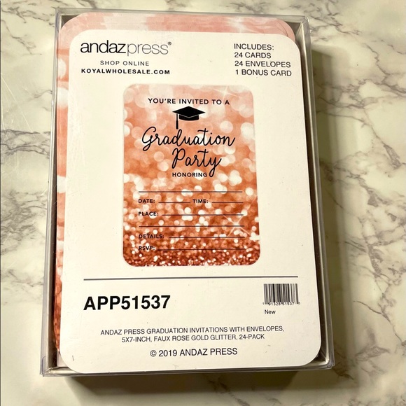 NWOT Graduation Party Invitations - Picture 1 of 5